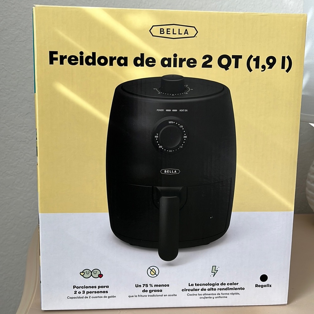 Bella air fryer